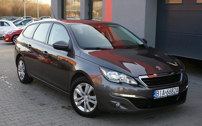 Peugeot 308 cena 35900 przebieg: 183000, rok produkcji 2016 z Białystok małe 277